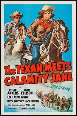 The Texan Meets Calamity Jane poster