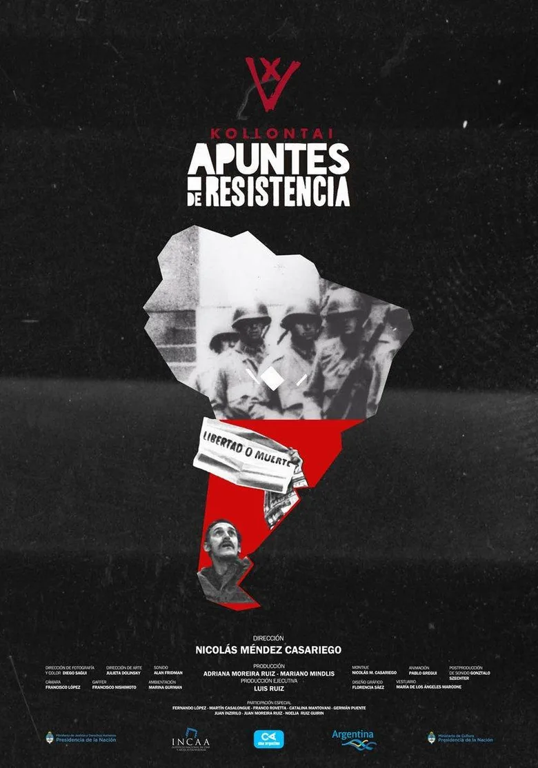 Kollontai, apuntes de resistencia poster