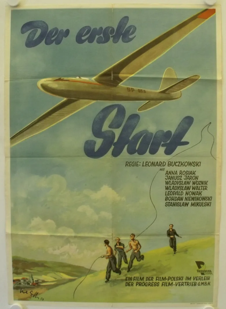 Pierwszy start poster
