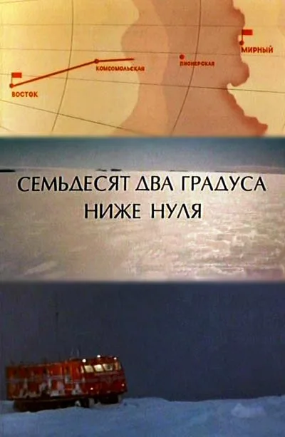 Seventy-two degrees below zero poster