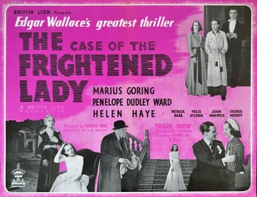 The Case of the Frightened Lady poster