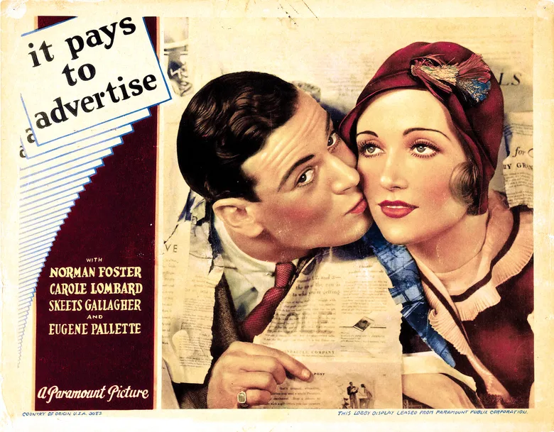 It Pays to Advertise poster