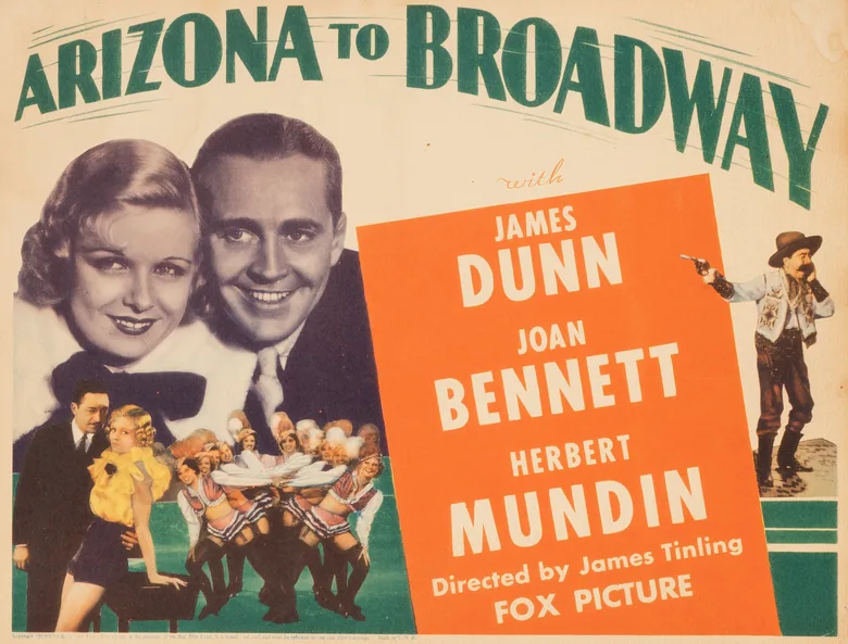 Arizona to Broadway poster