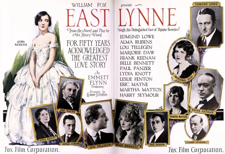 East Lynne poster
