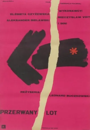 Przerwany lot poster