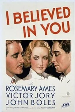 I Believed in You poster