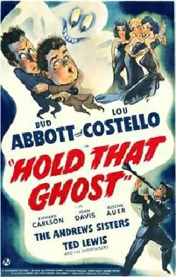 Hold That Ghost poster