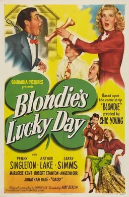 Blondie's Lucky Day poster