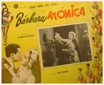 Bárbara atómica poster
