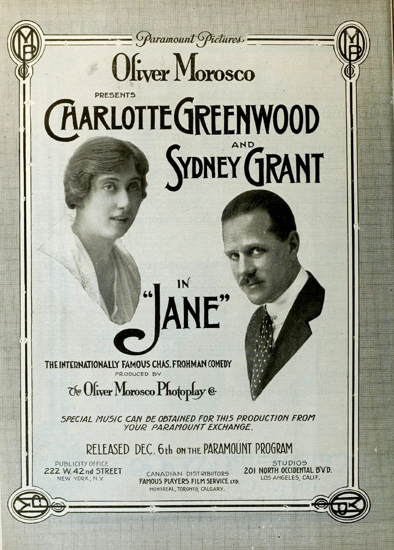 Jane poster