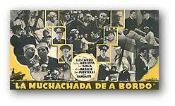 La Muchachada de a bordo poster