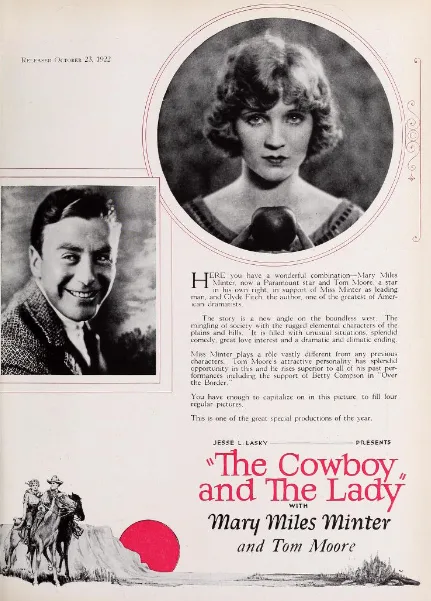 The Cowboy and the Lady poster