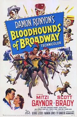 Bloodhounds of Broadway poster