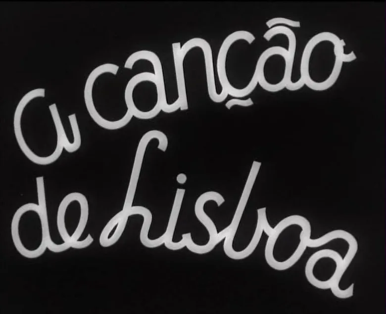 A Canção de Lisboa poster