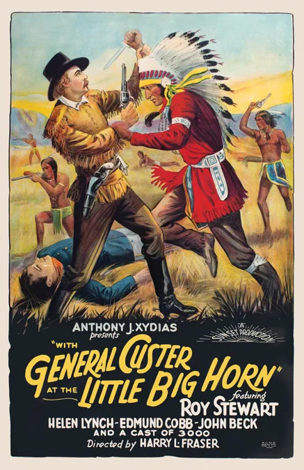 General Custer at the Little Big Horn poster