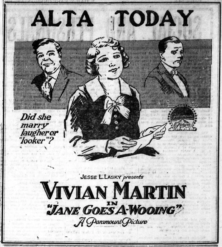 Jane Goes A-Wooing poster