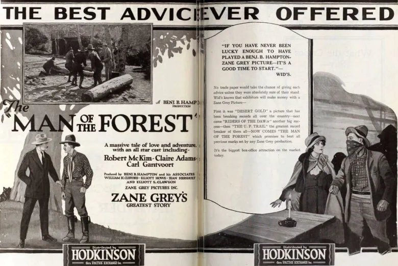 Man of the Forest poster
