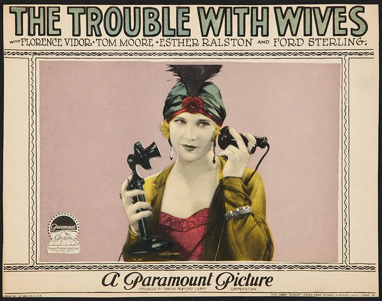 The Trouble with Wives poster