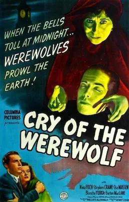 Cry of the Werewolf poster