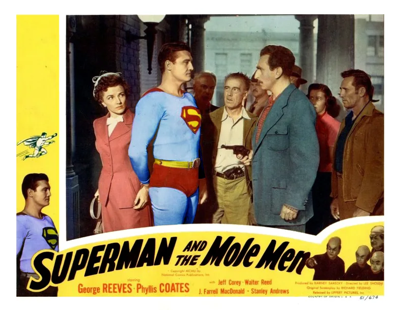 Superman and the Mole Men poster