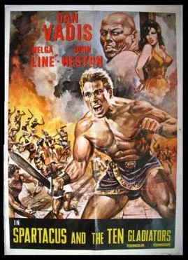 Spartacus and the Ten Gladiators poster