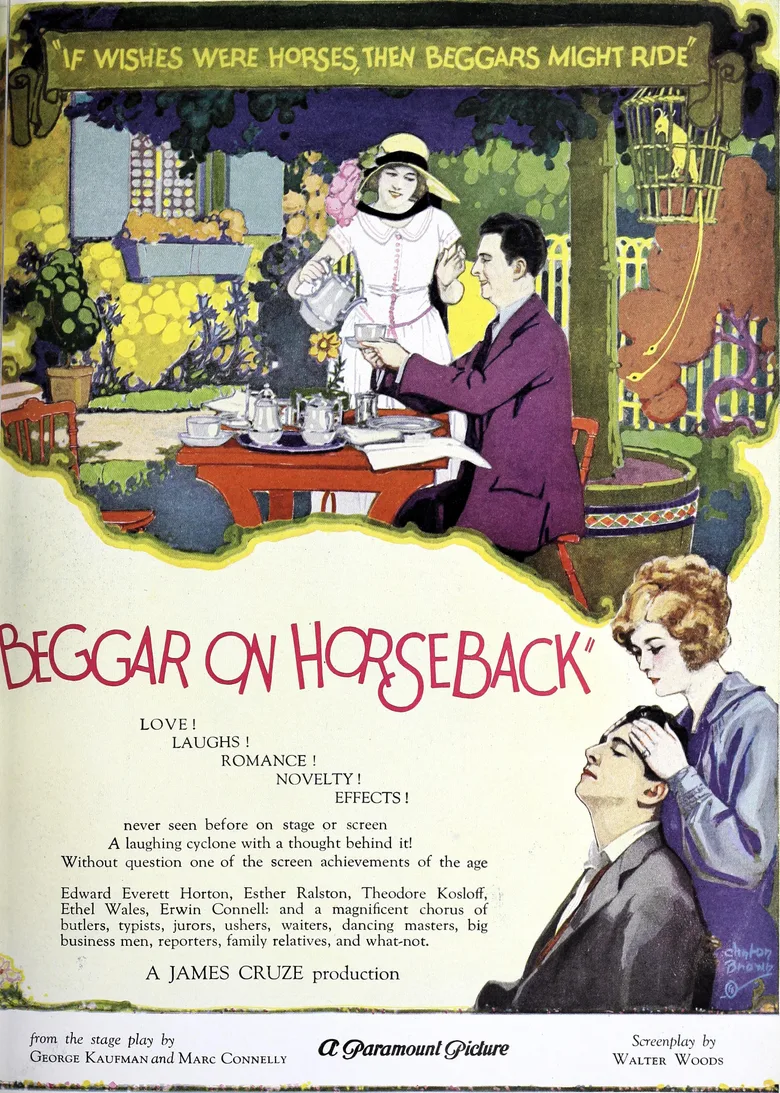 Beggar on Horseback poster