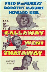Callaway Went Thataway poster