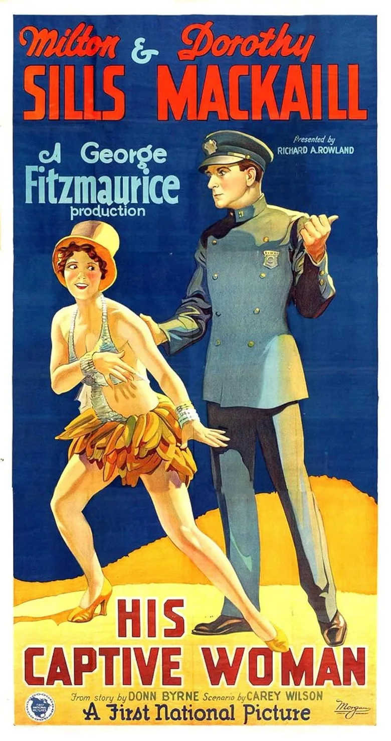 His Captive Woman poster