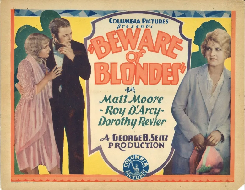 Beware of Blondes poster