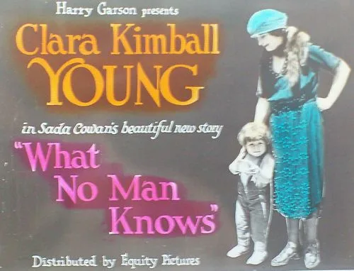 What No Man Knows poster