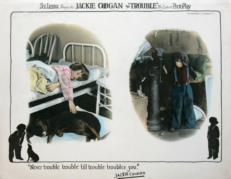 Trouble poster