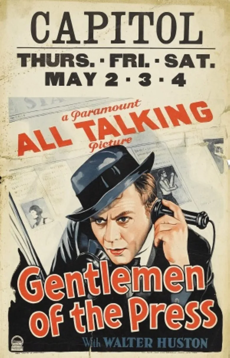 Gentleman of the Press poster