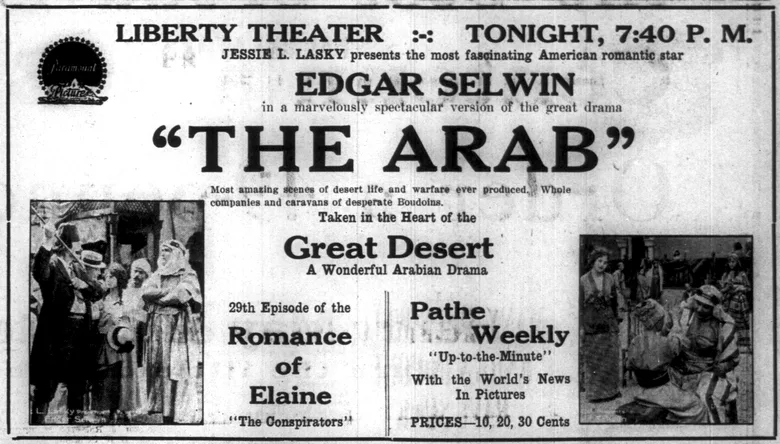 The Arab poster