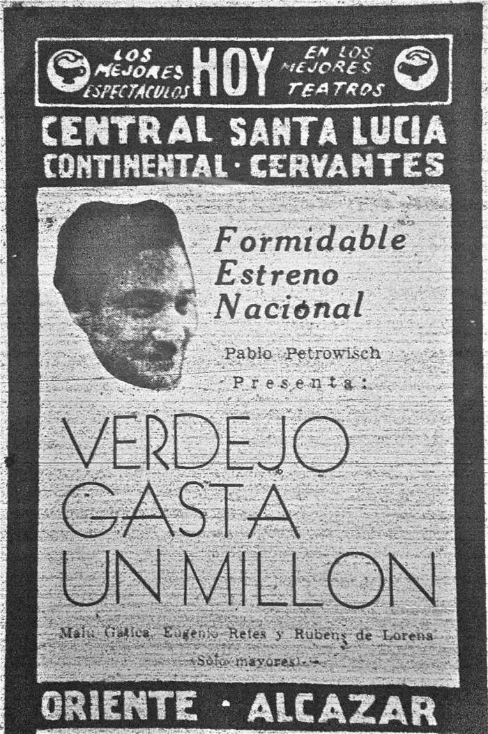 Verdejo gasta un millón poster
