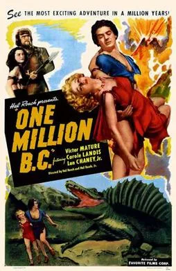 One Million B.C. poster