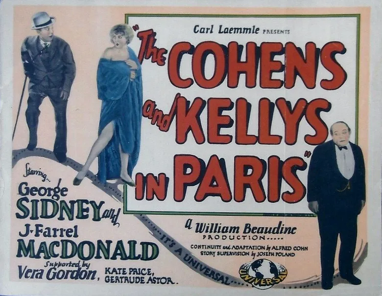 The Cohens and the Kellys in Paris poster