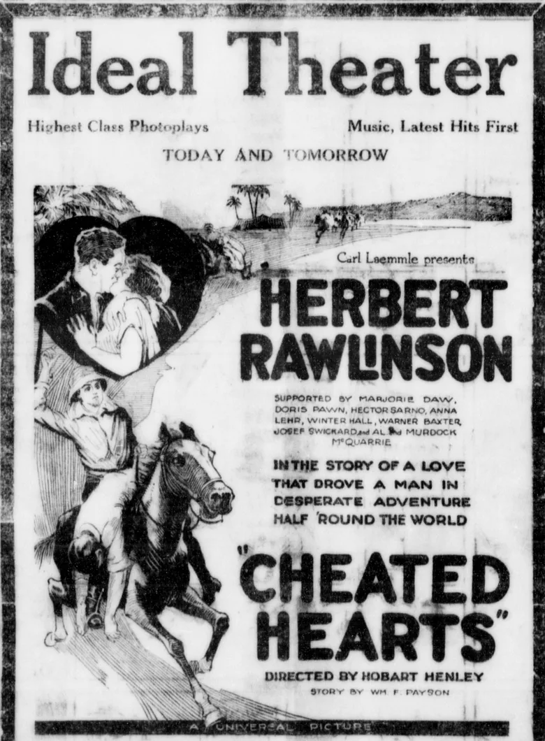 Cheated Hearts poster