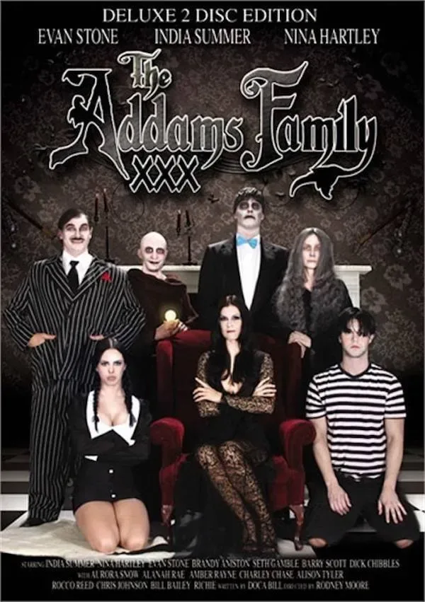 The Addams Family XXX poster