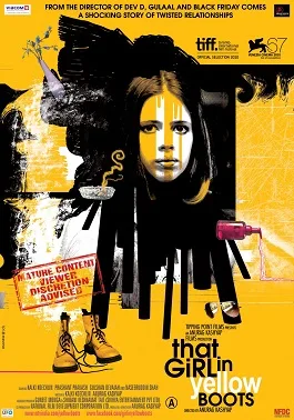 That Girl in Yellow Boots poster