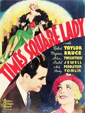 Times Square Lady poster
