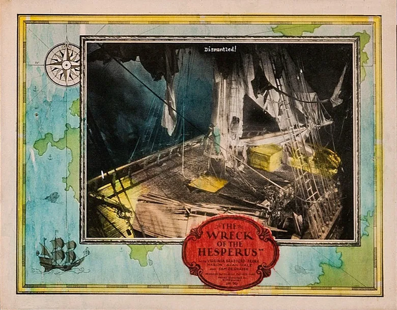 The Wreck of the Hesperus poster