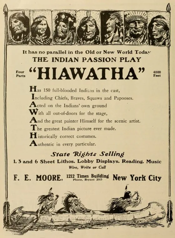 Hiawatha poster