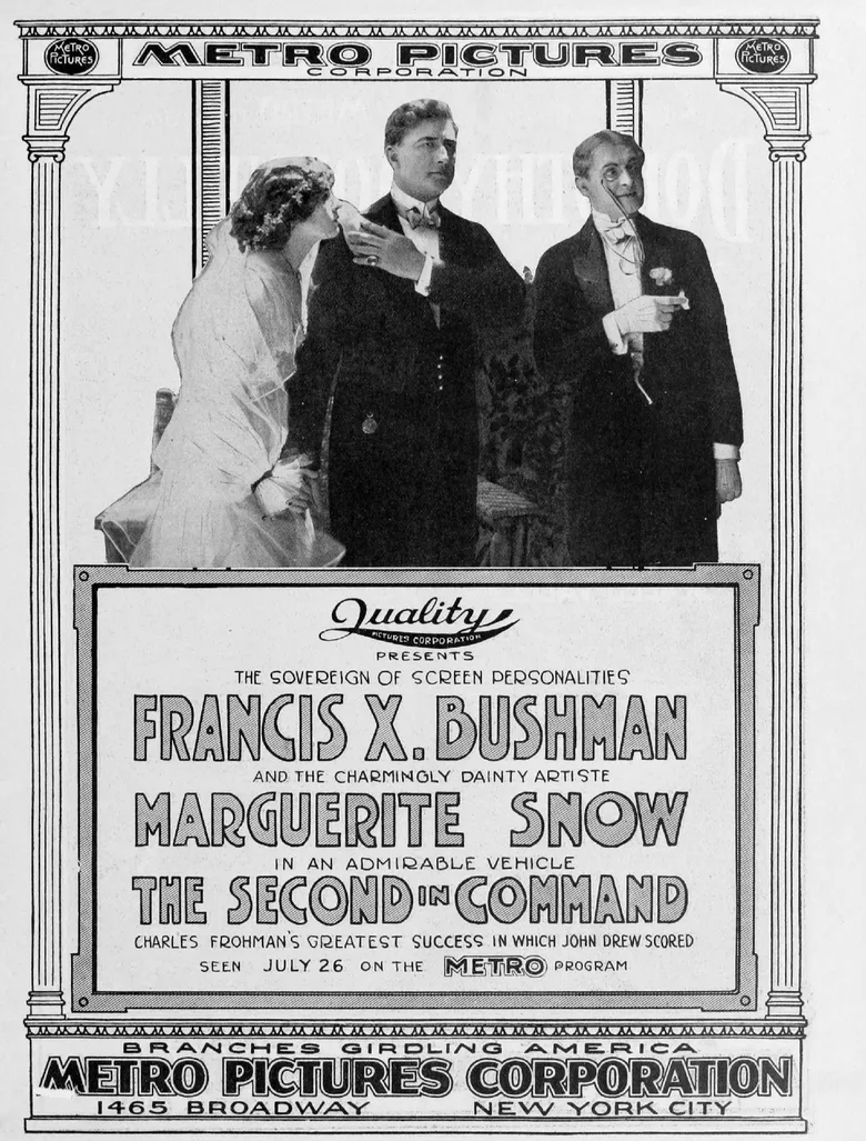 The Second in Command poster
