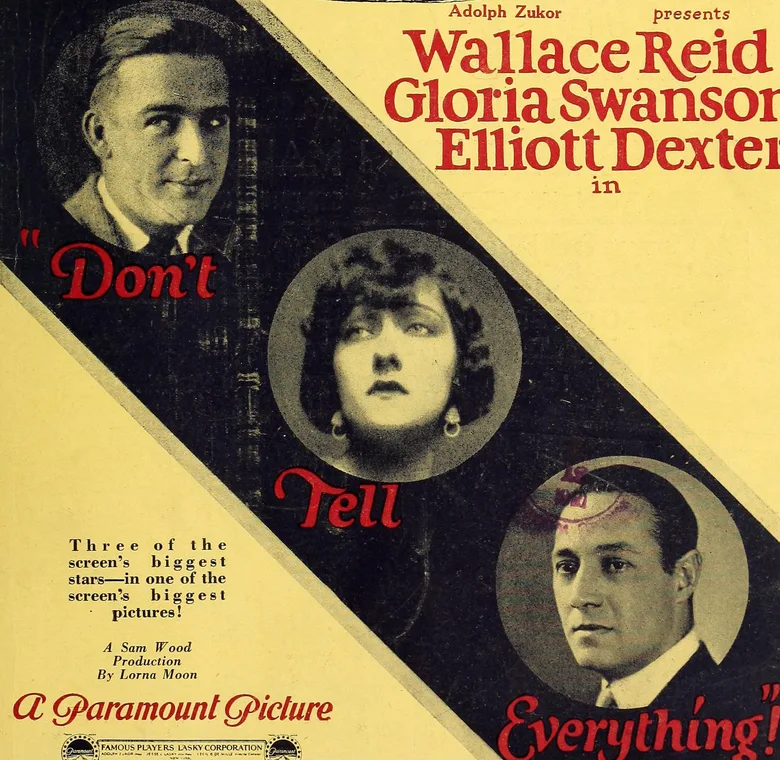 Don't Tell Everything poster