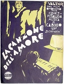 La canzone dell'amore poster