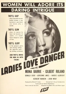 Ladies Love Danger poster