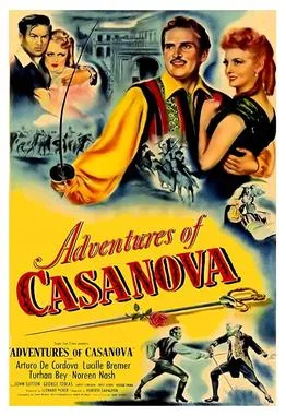 Adventures of Casanova poster