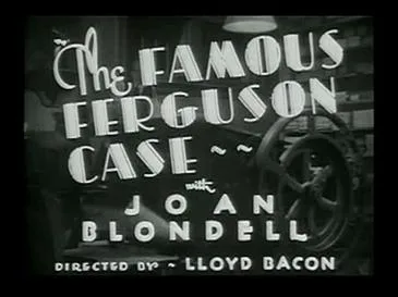 The Famous Ferguson Case poster
