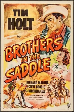 Brothers in the Saddle poster
