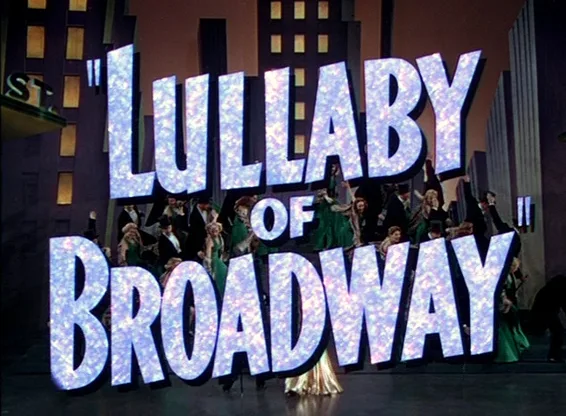 Lullaby of Broadway poster
